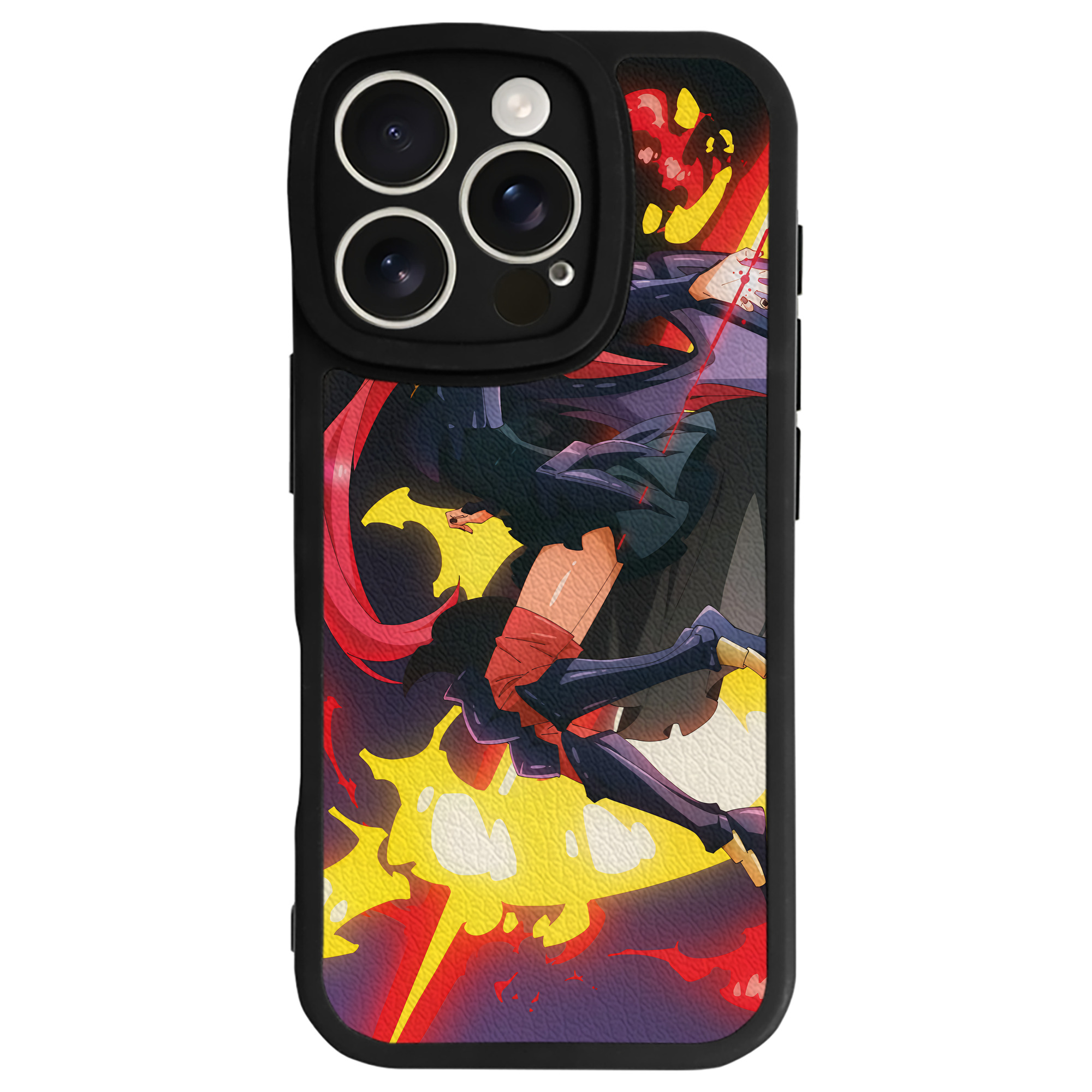 （画像用） 転スラ Regarding Reincarnated to Slime 【iPhone 16シリーズ対応】シリコンスマホケース（レザー調） 材質：シリコン